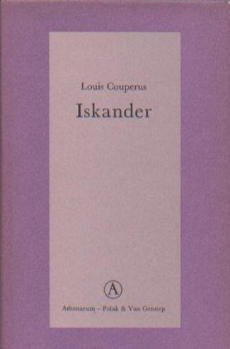 Iskander, Eerste Boek