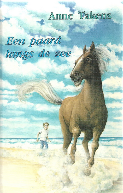 Een paard langs de zee