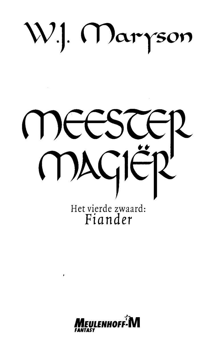 Meester Magier - vierde zwaard - Fiander