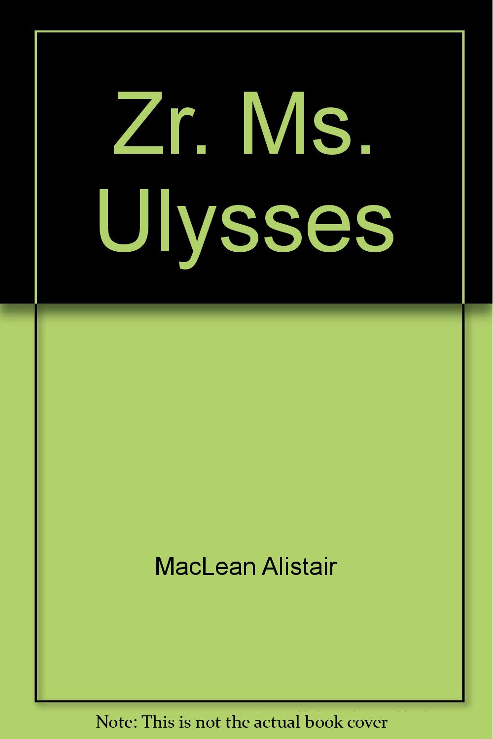 Zr. MS. Ulysses
