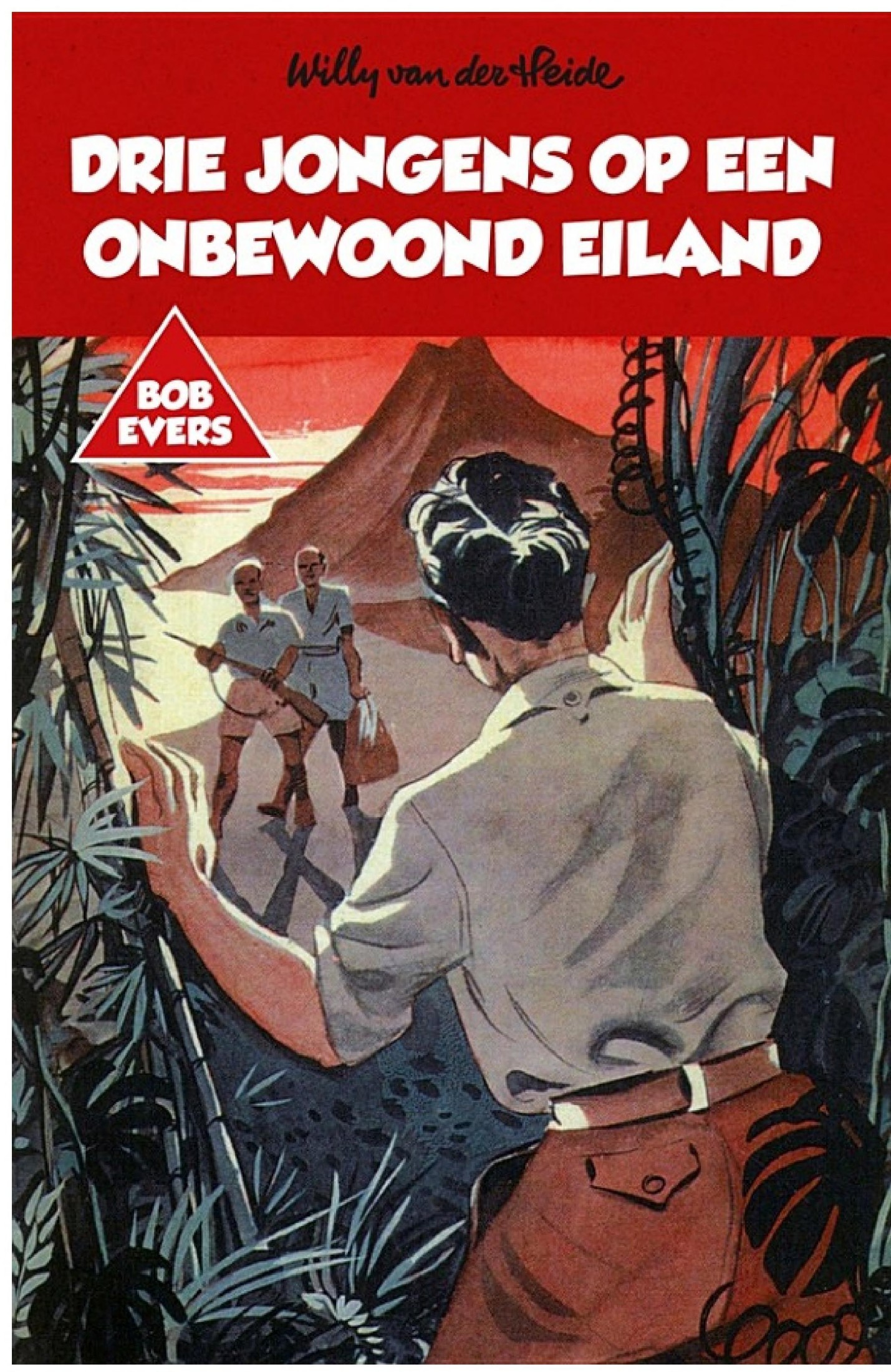Drie jongens op een onbewoond eiland